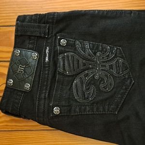 Miss Me Black Skinny Jeans sz 30